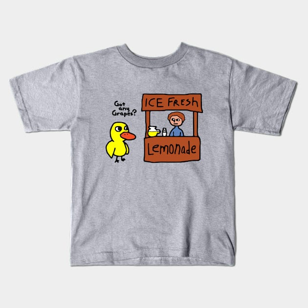 Got Any Grapes Kids T-Shirt by kolovose